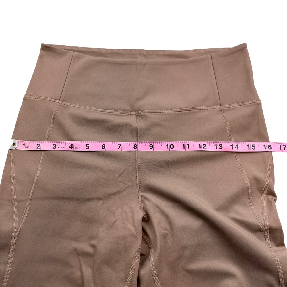 Girlfriend Collective | High Rise Biker Shorts in Limestone Size XL - Picture 10 of 12